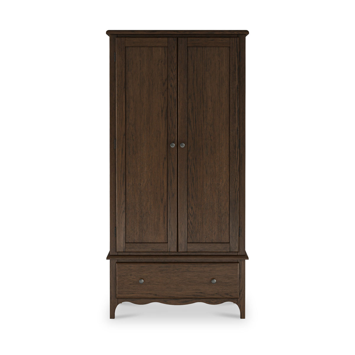 Celine Dark Oak Double Wardrobe