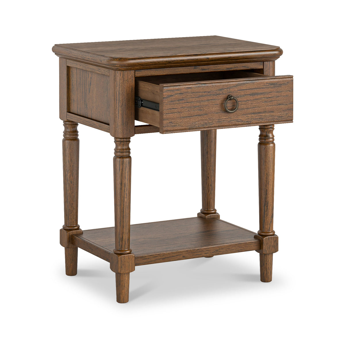 Rutland Dark Oak Lamp Table