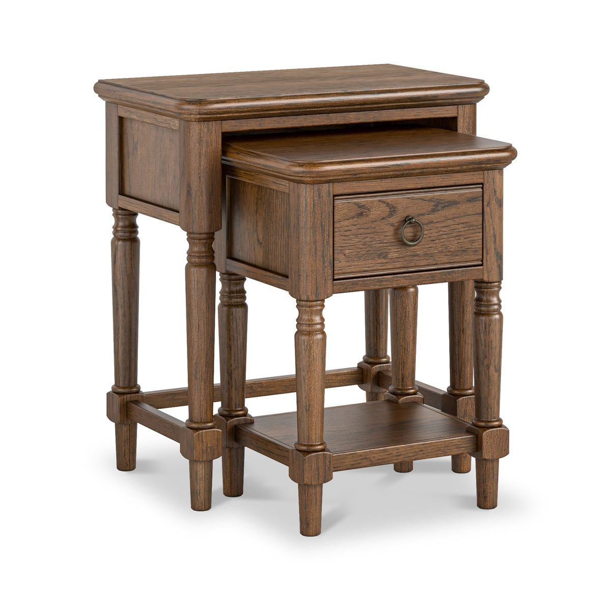 Rutland Dark Oak Nest of Tables