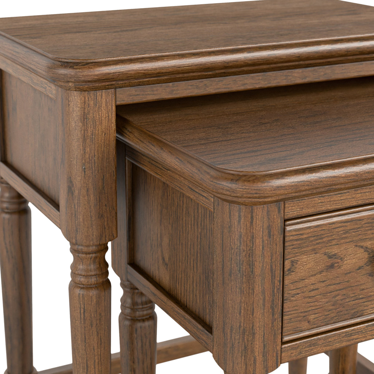 Rutland Dark Oak Nest of Tables