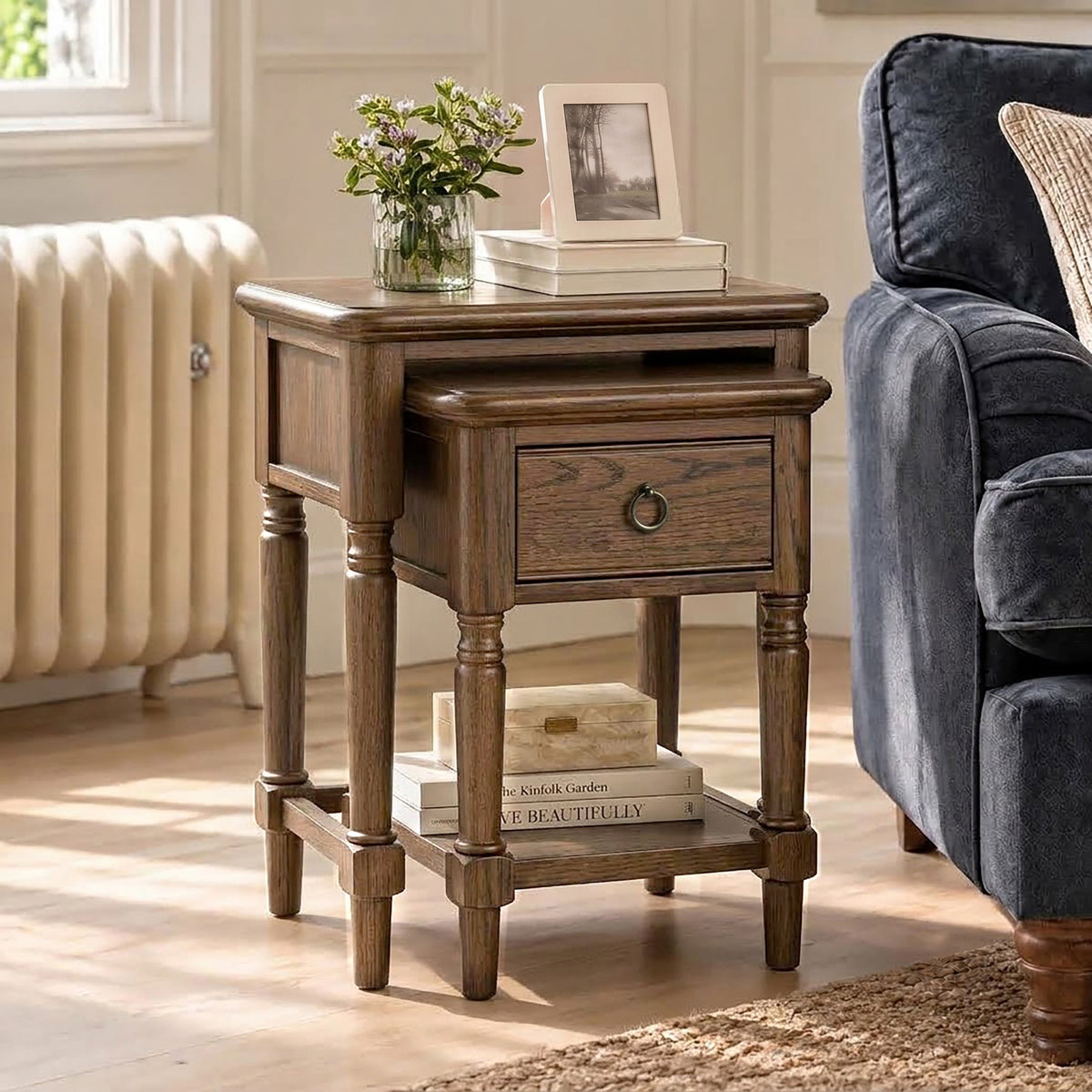 Rutland Dark Oak Nest of Tables
