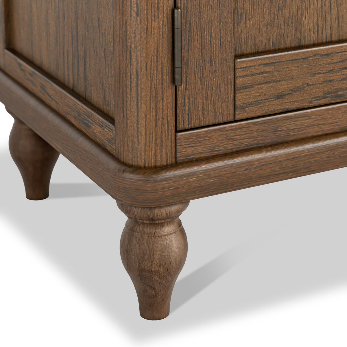 Rutland Dark Oak 120cm TV Unit