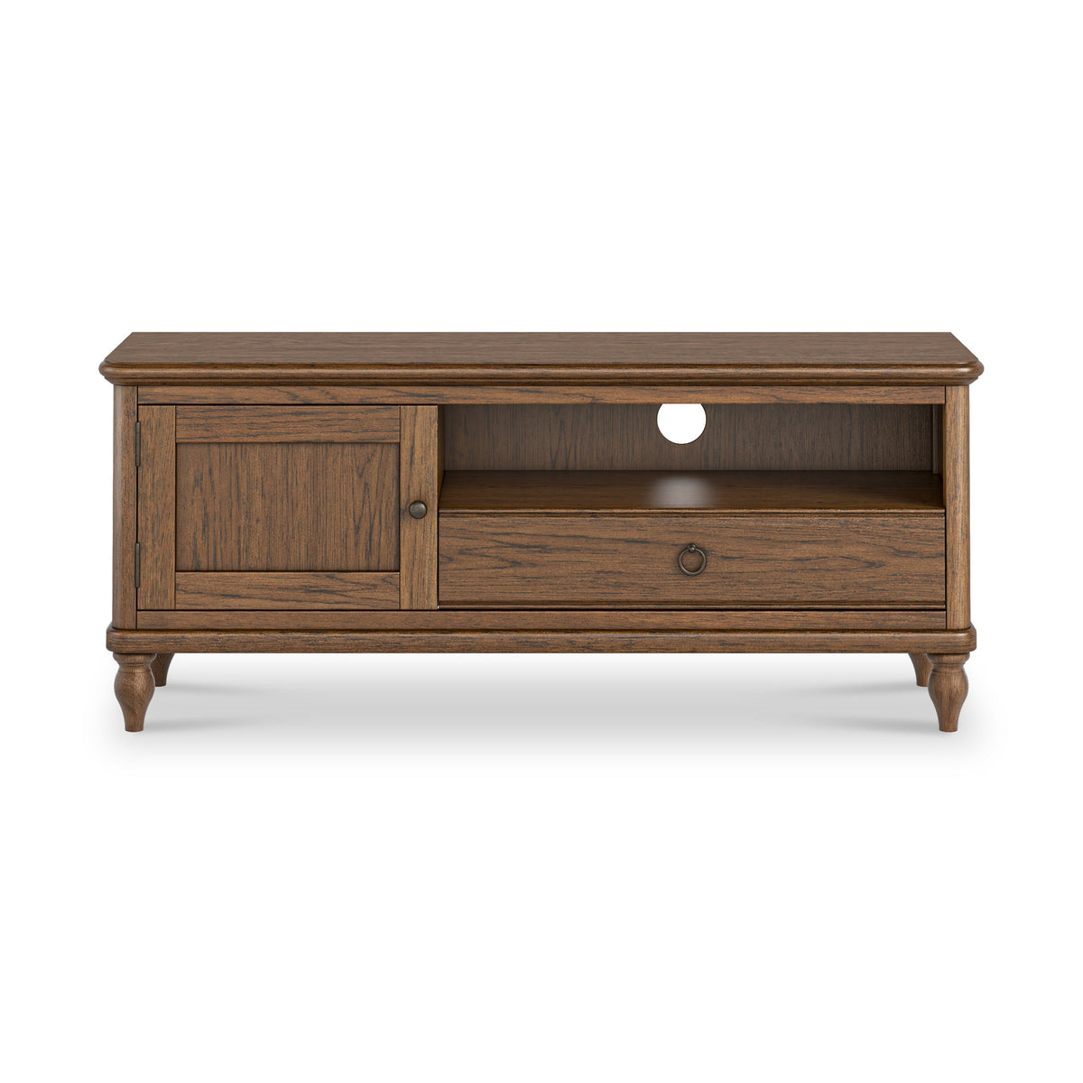 Rutland Dark Oak 120cm TV Unit