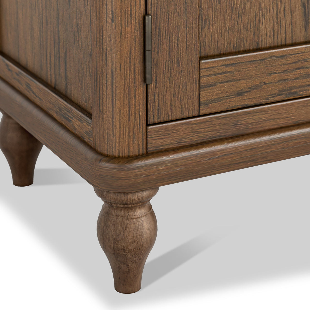 Rutland Dark Oak 160cm Wide TV Unit
