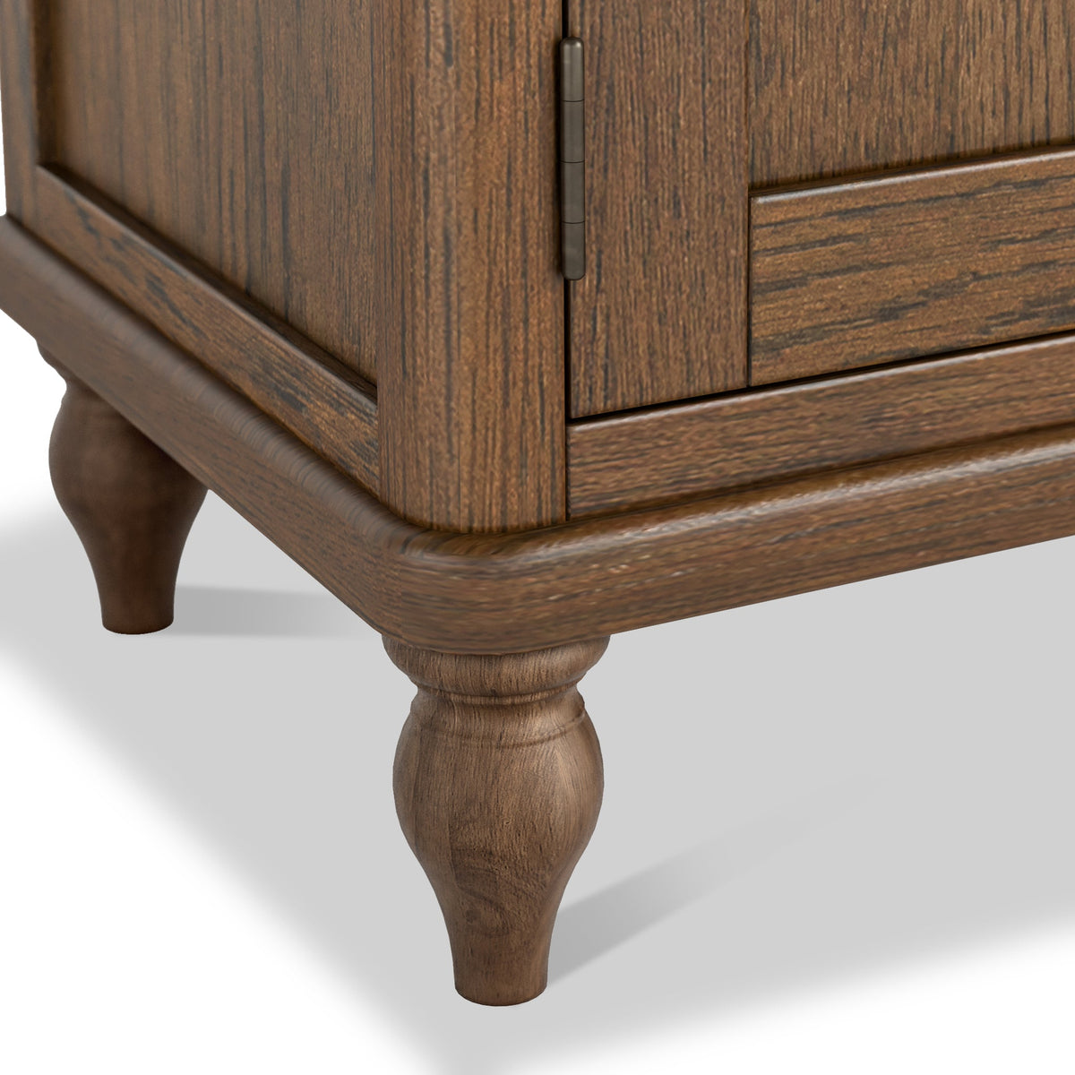 Rutland Dark Oak 200cm Extra Wide TV Unit
