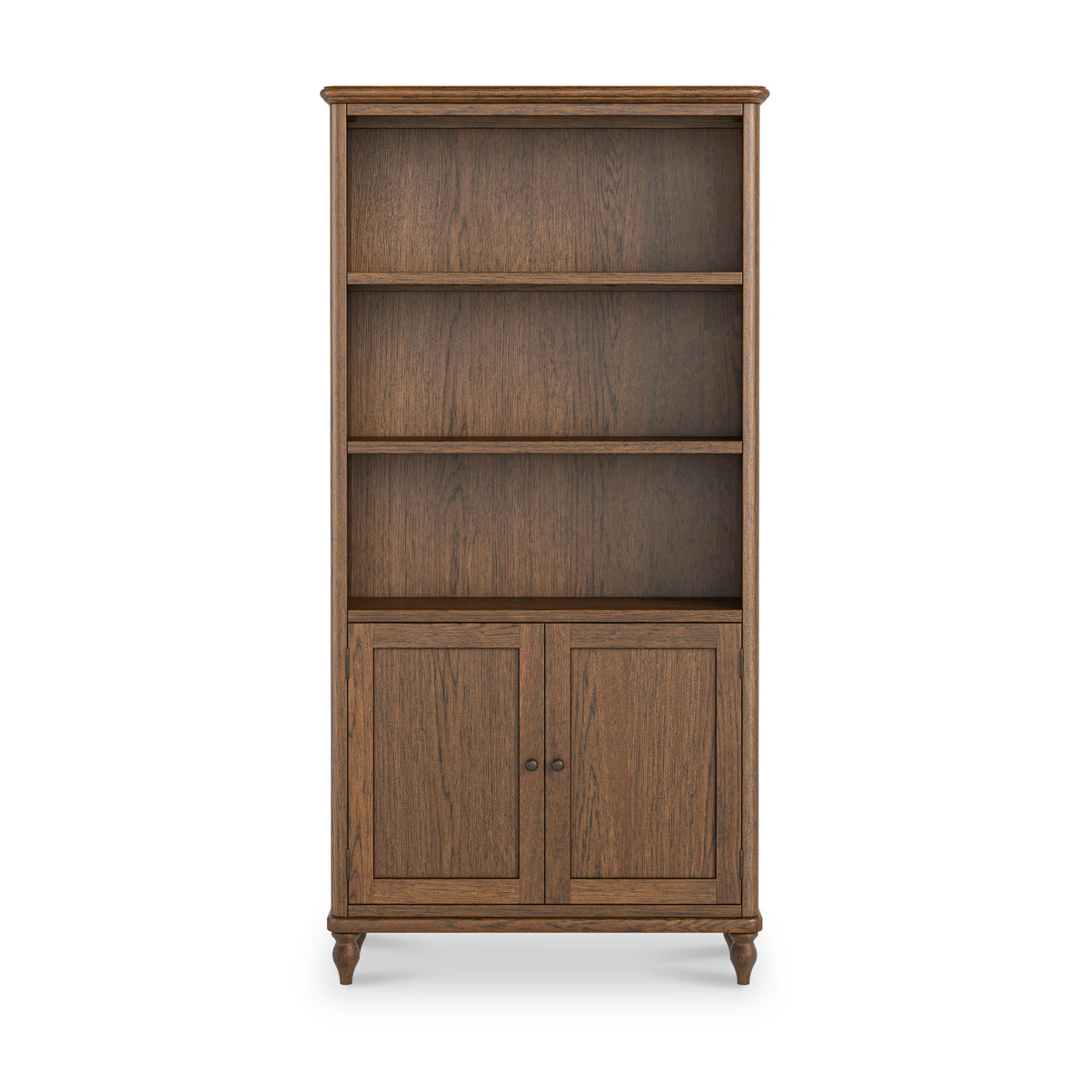 Rutland Dark Oak Large Bookcase