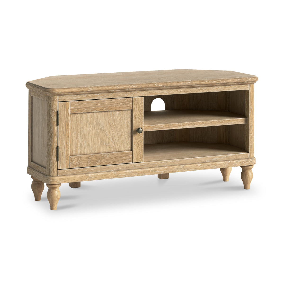 Rutland Oak Corner TV Unit