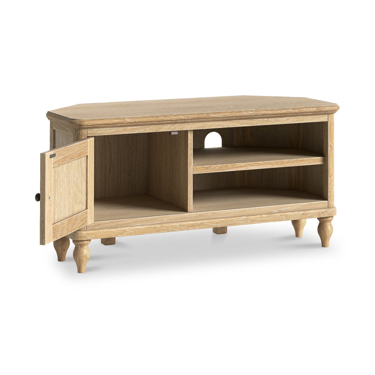 Rutland Oak Corner TV Unit