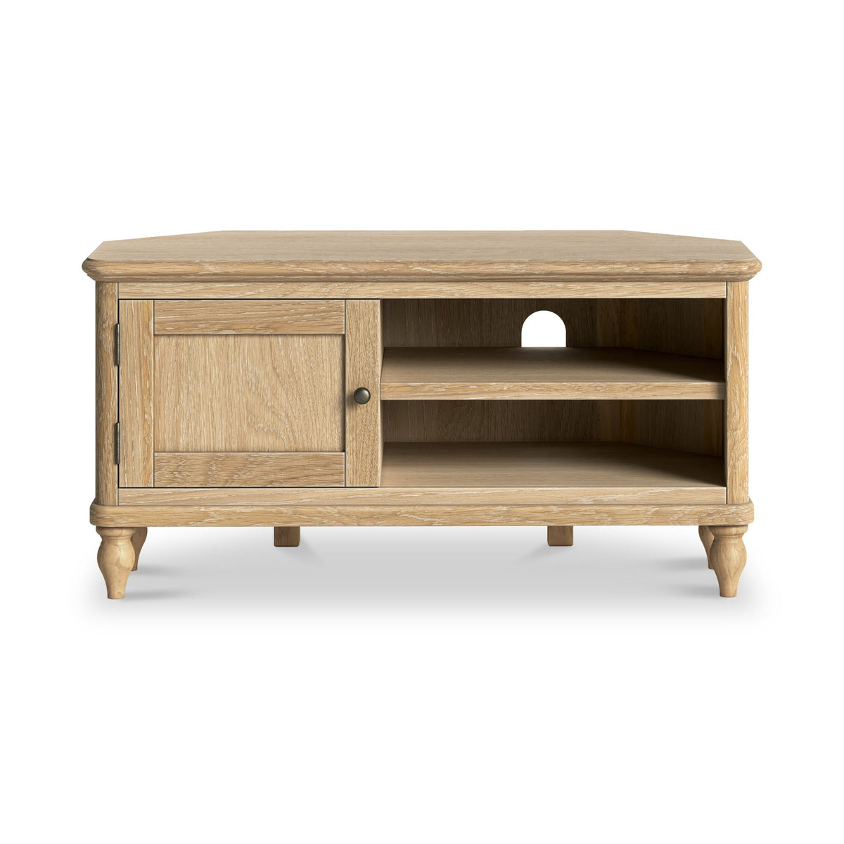Rutland Oak Corner TV Unit