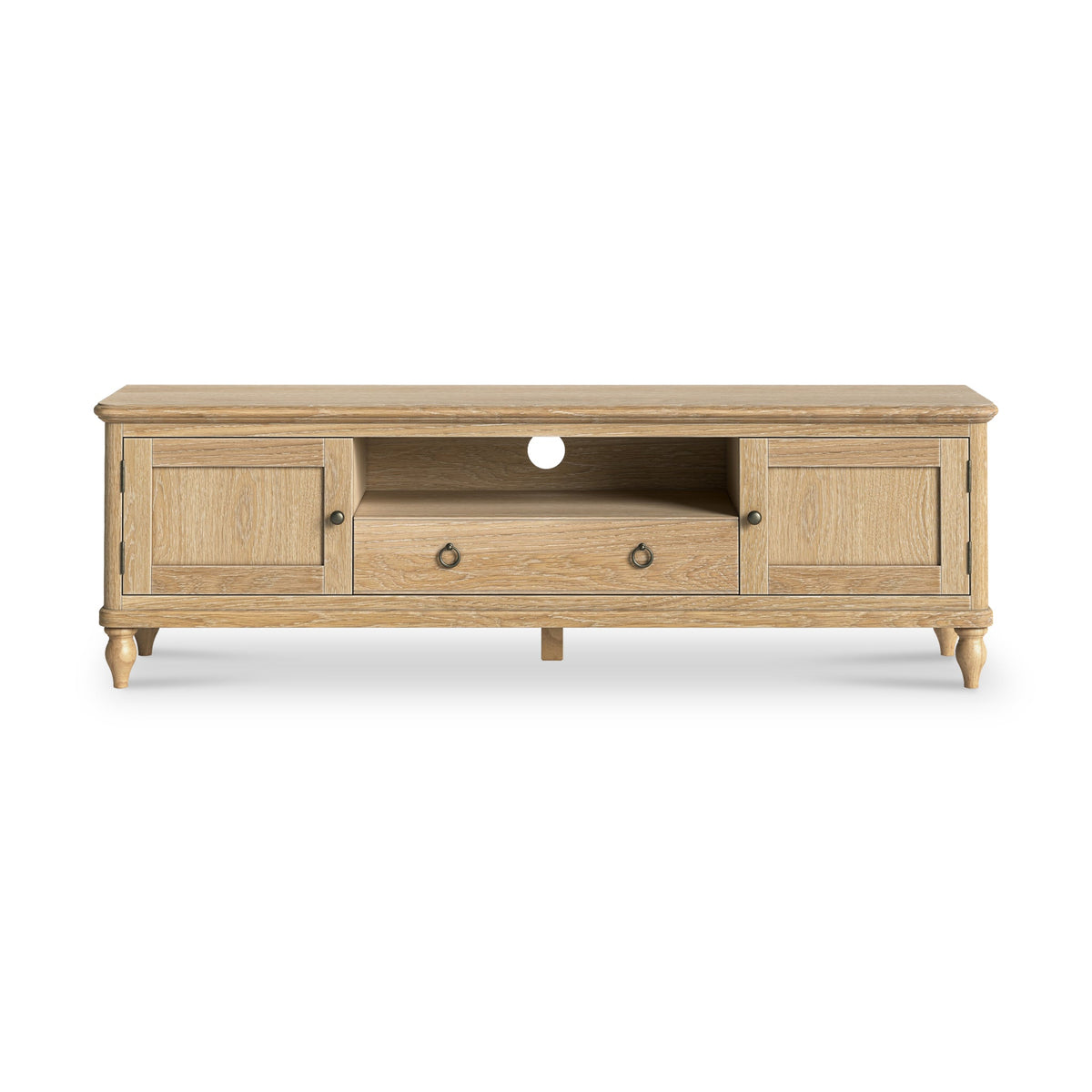 Rutland Oak 160cm Wide TV Unit