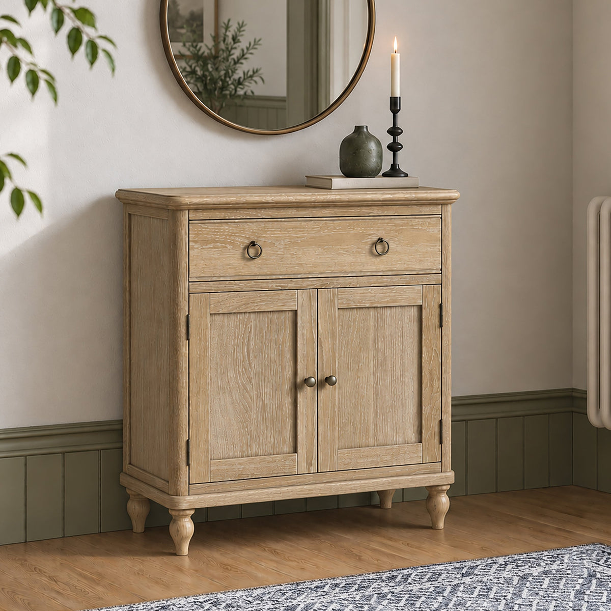Rutland Oak Mini Sideboard