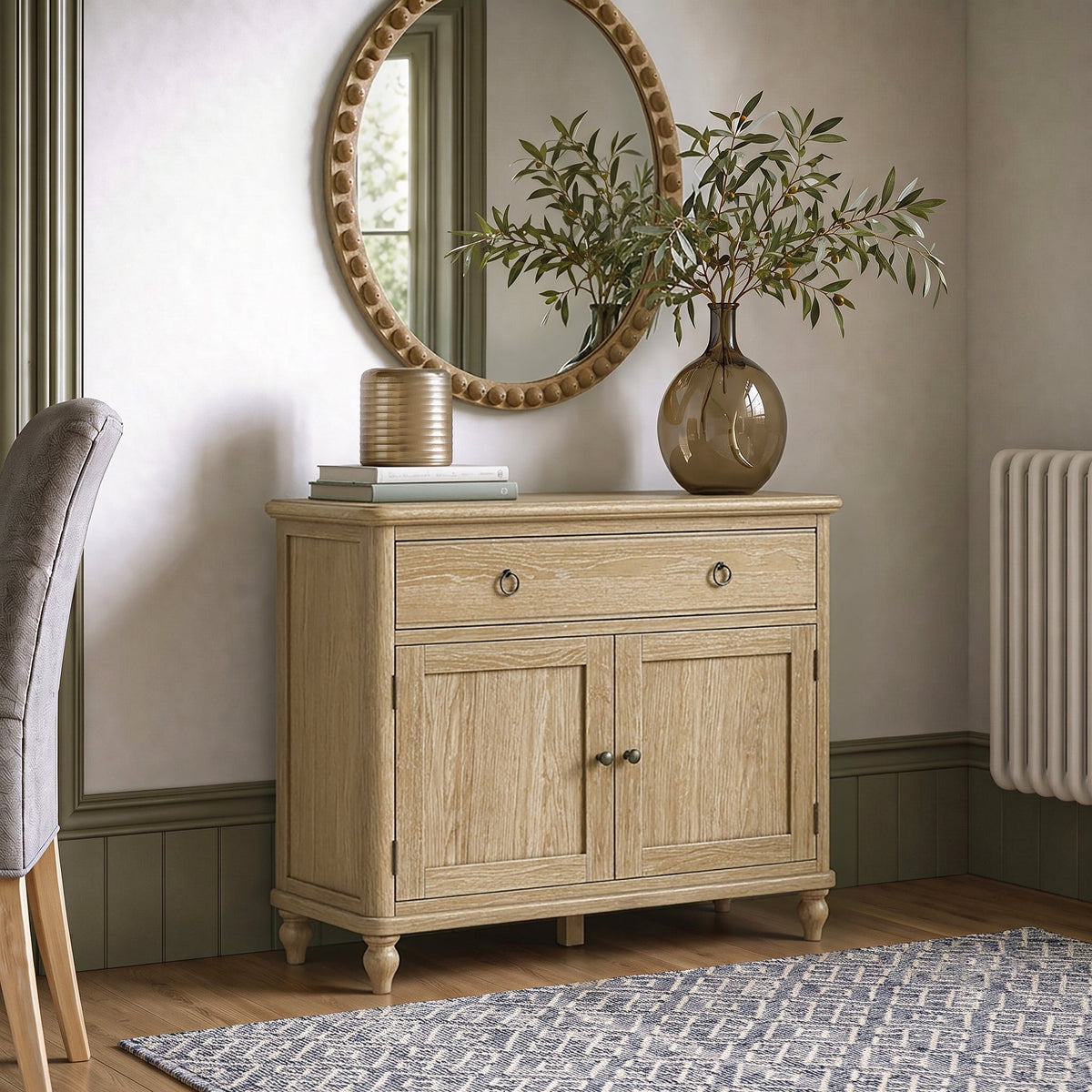 Rutland Oak Small Sideboard
