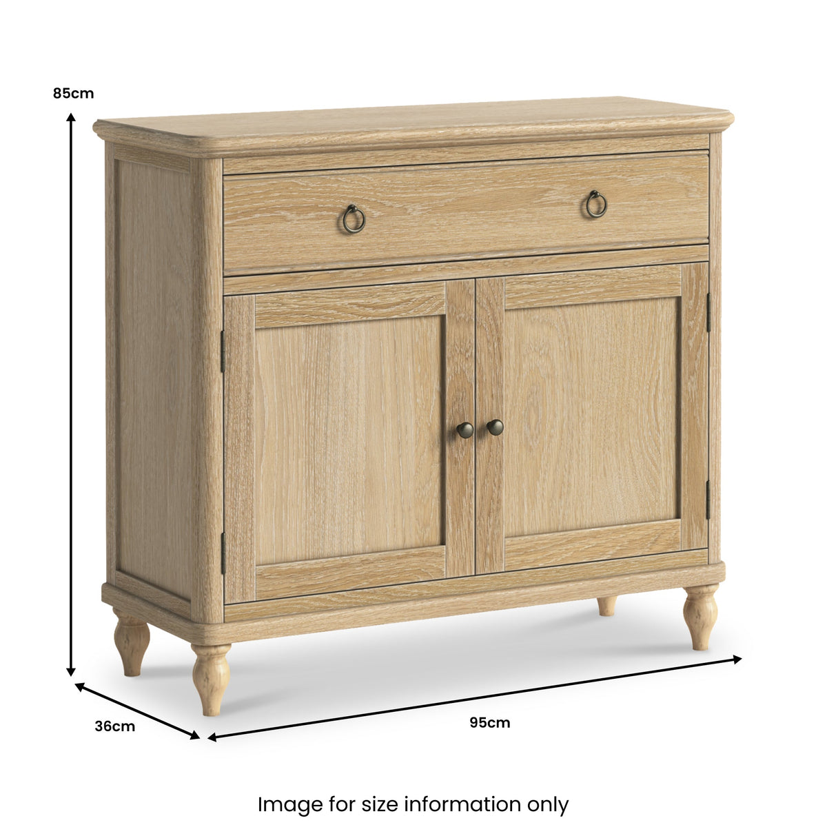 Rutland Oak Small Sideboard