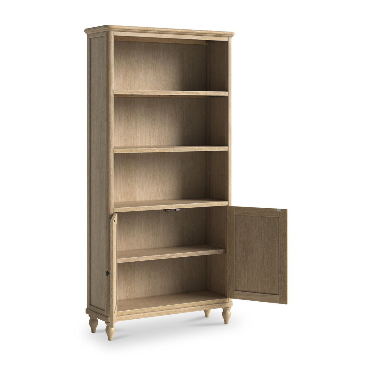 Rutland Oak Large Bookcase