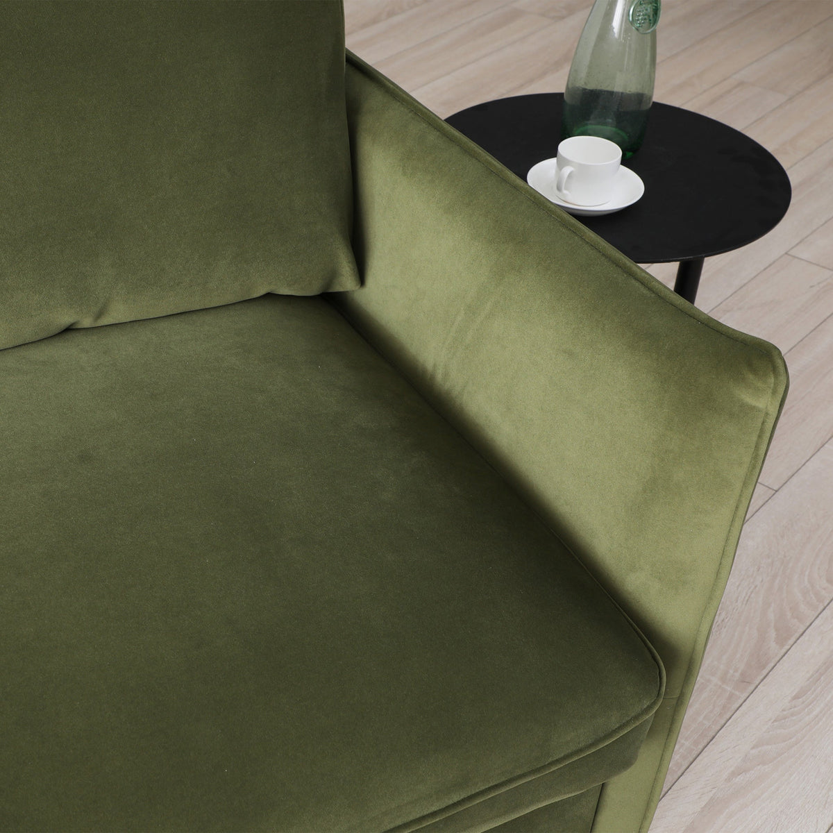 Thalia Velvet Corner Sofa Bed