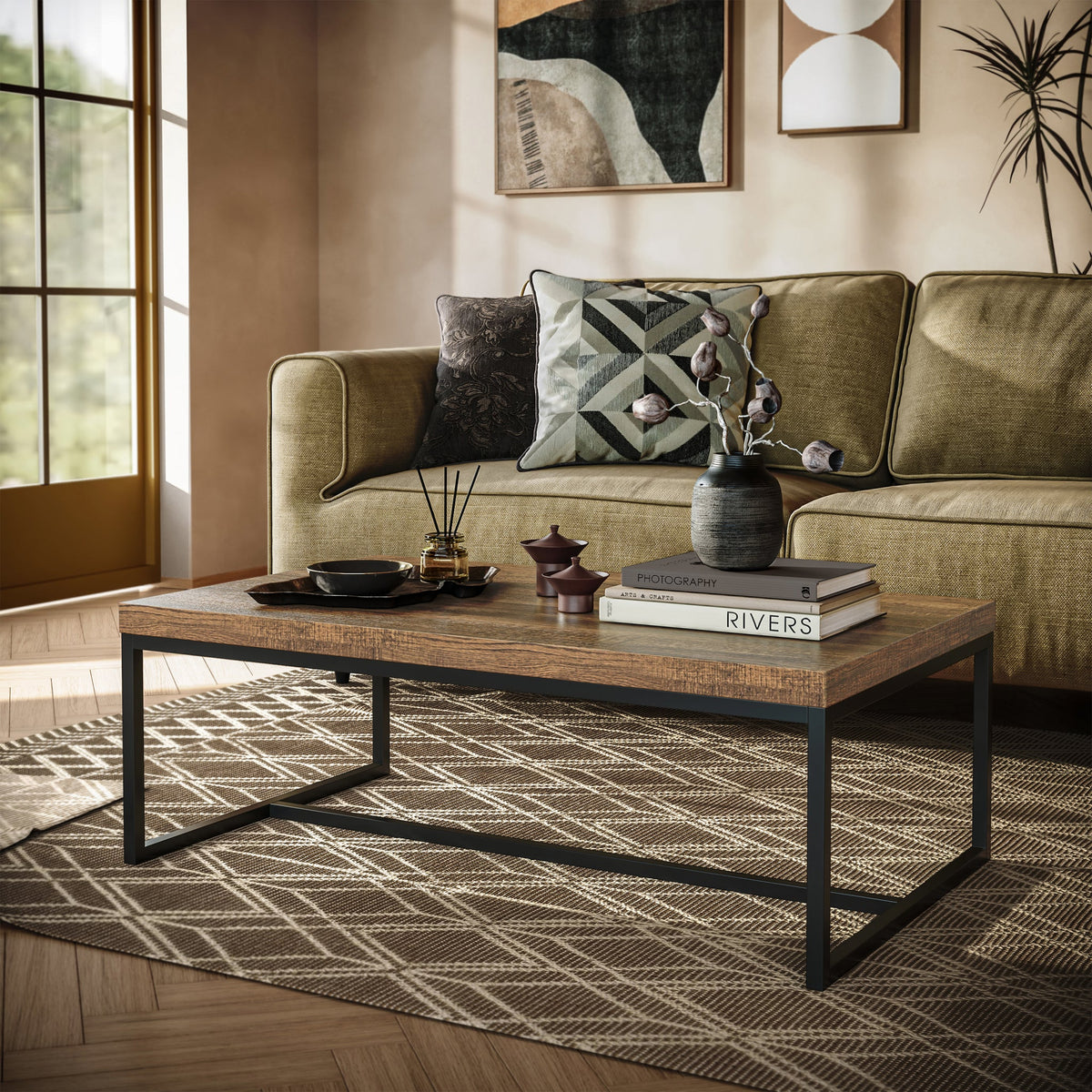 Orston Oak Rectangular Coffee Table