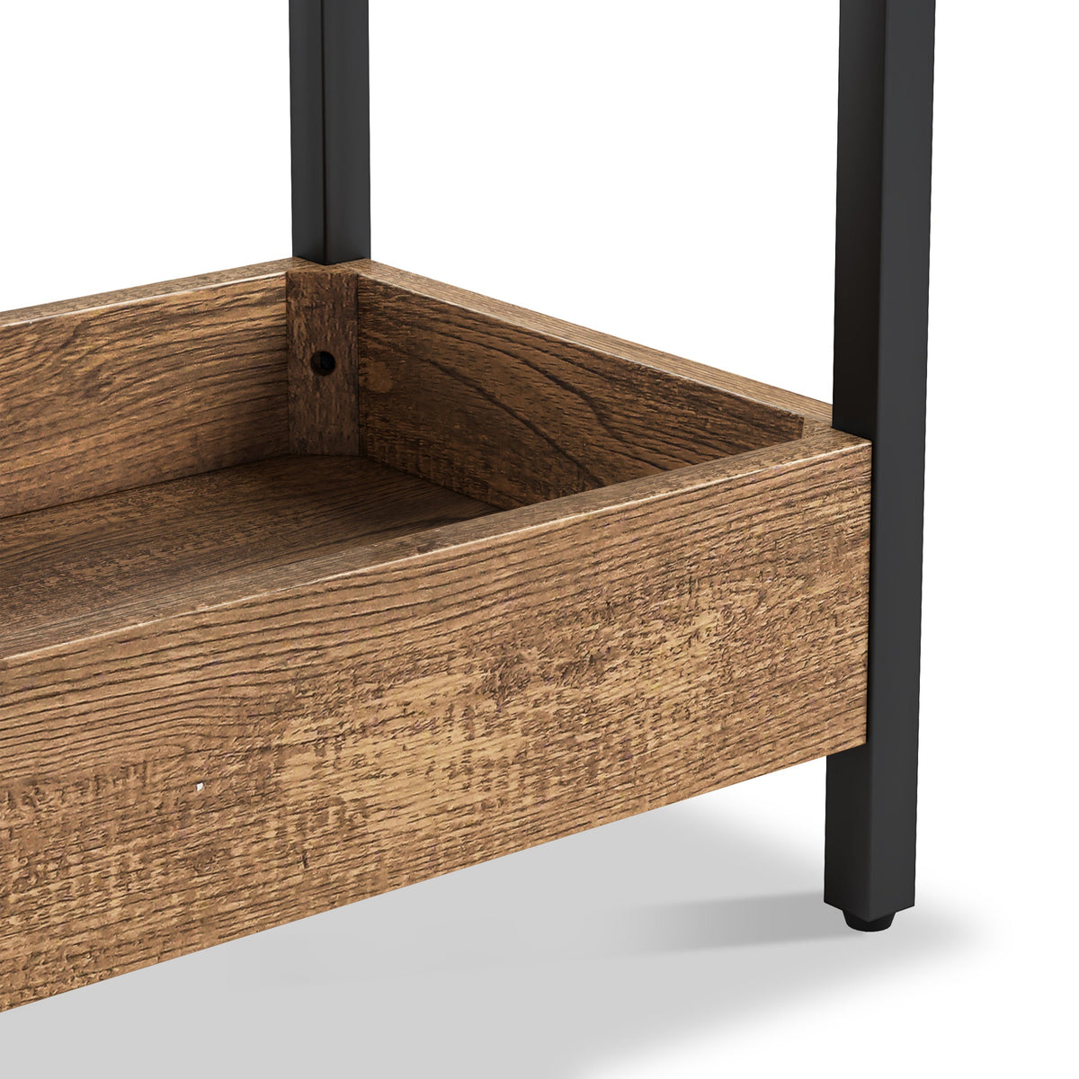 Orston Oak Sofa Side Table