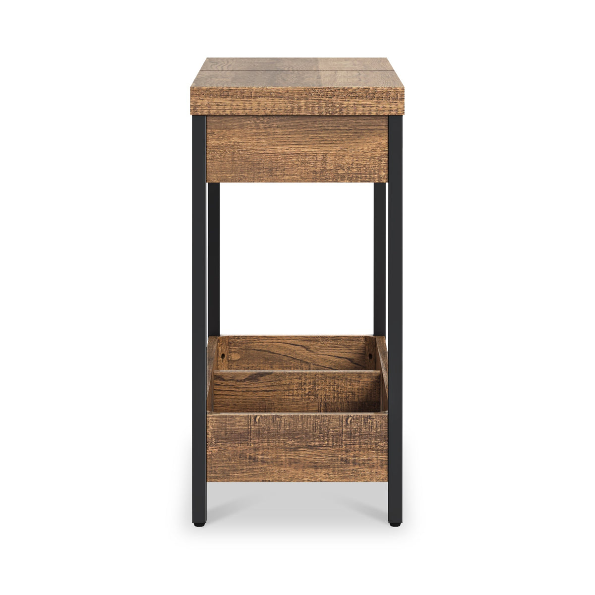 Orston Oak Sofa Side Table
