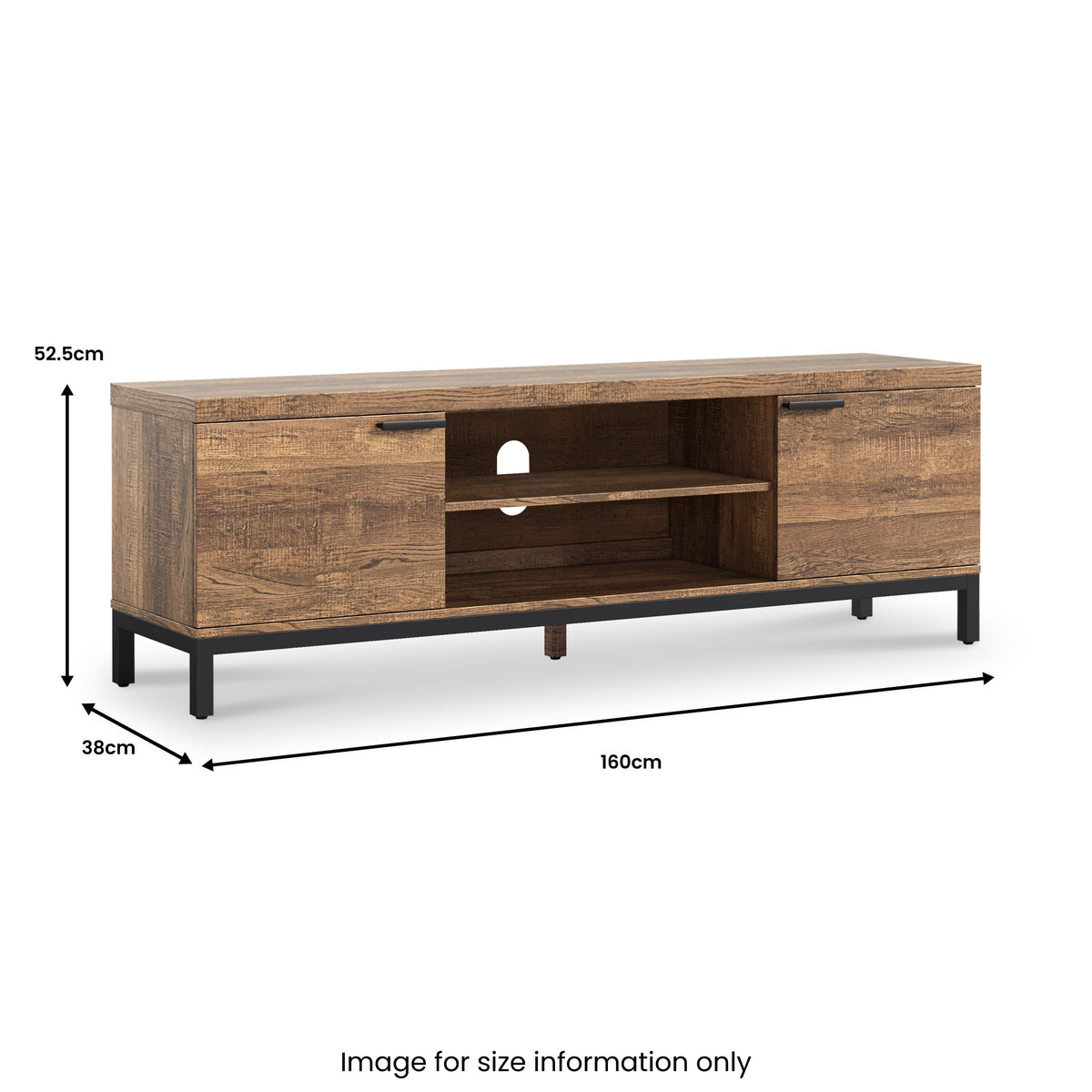 Orston Oak 160cm TV Unit