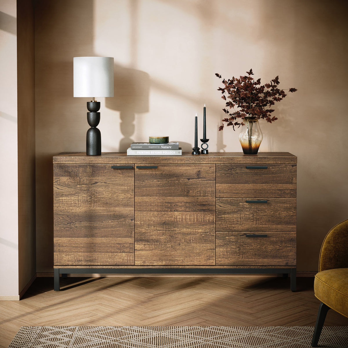 Orston Oak Large Sideboard