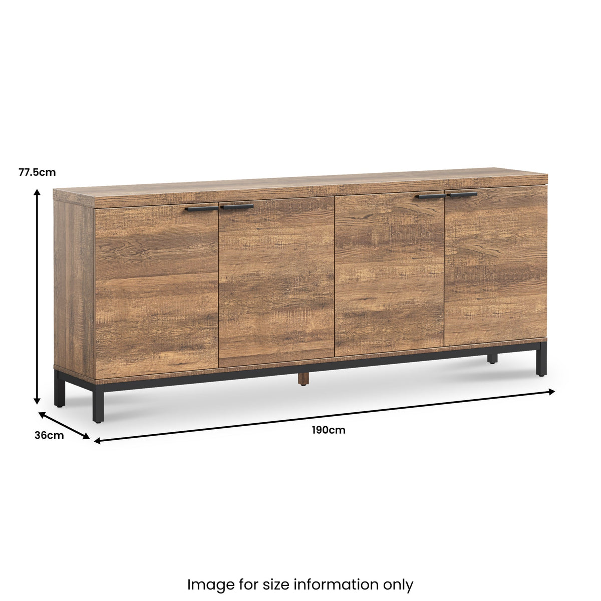 Orston Oak Extra Large Sideboard