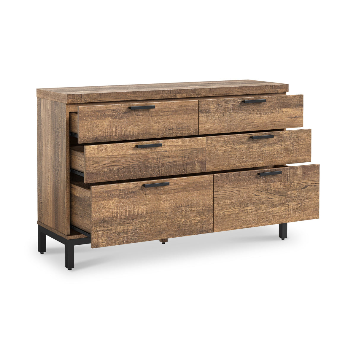Orston Oak 6 Drawer Chest