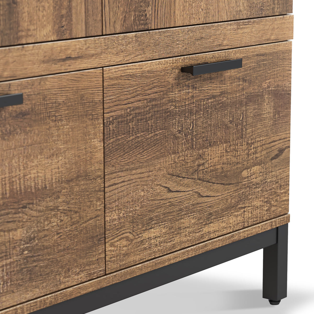 Orston Oak Triple Wardrobe & Drawers