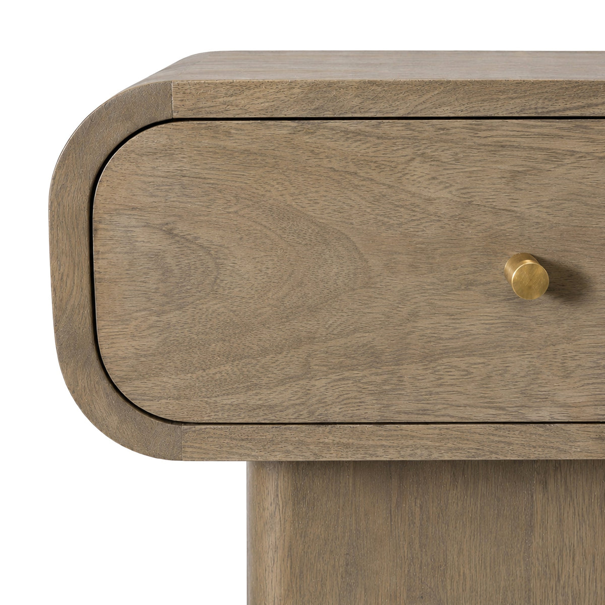 Elowen Light Stain Mango Bedside Table