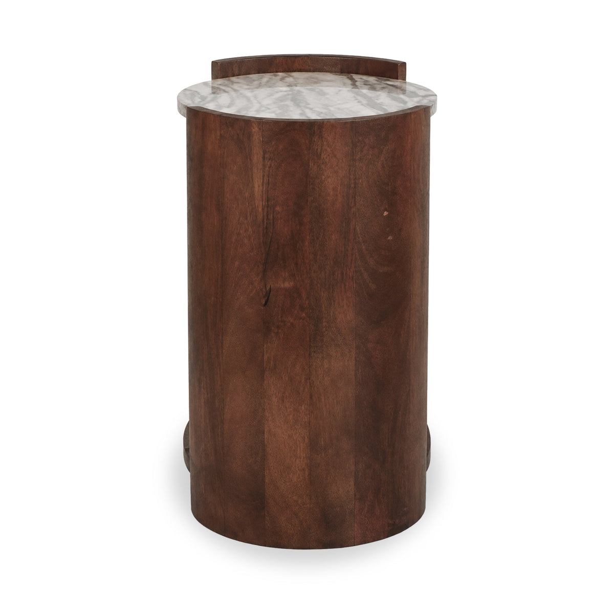 Nola Dark Stain Mango Bedside Table