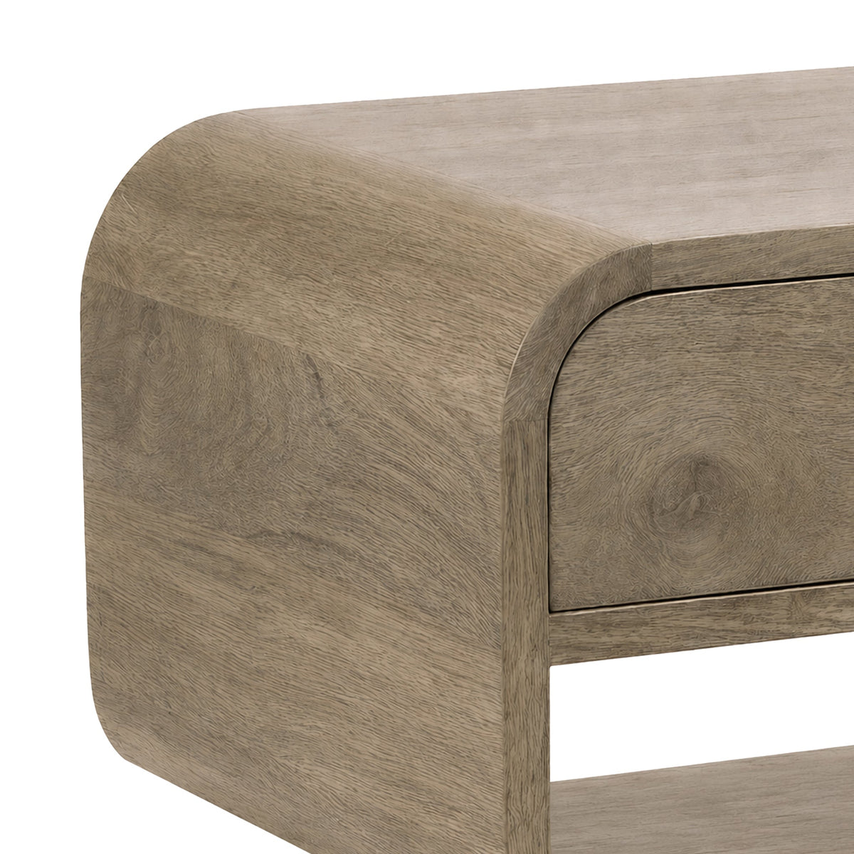 Auden Light Stain Mango Bedside Table