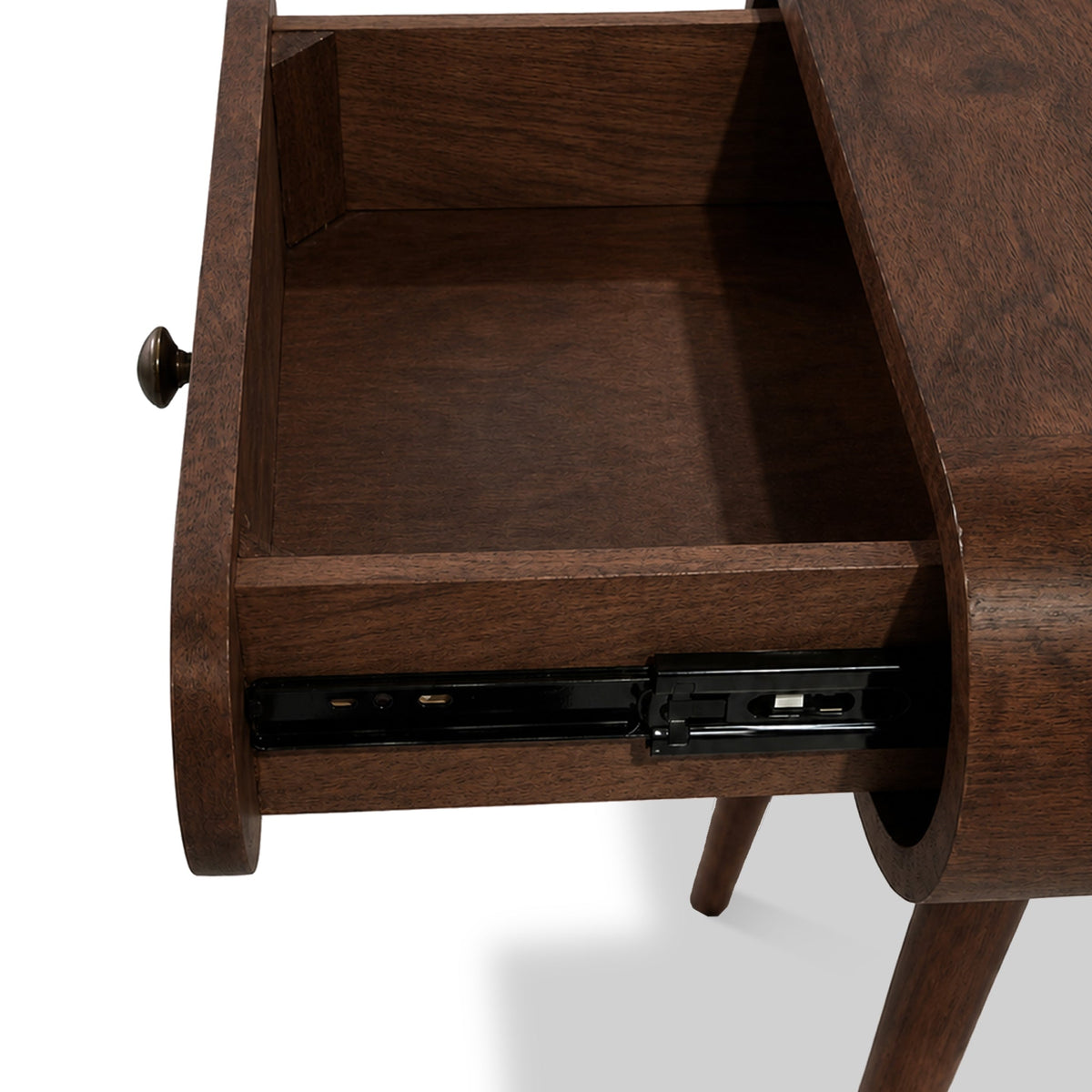 Cleo Dark Stain Mango Bedside Table