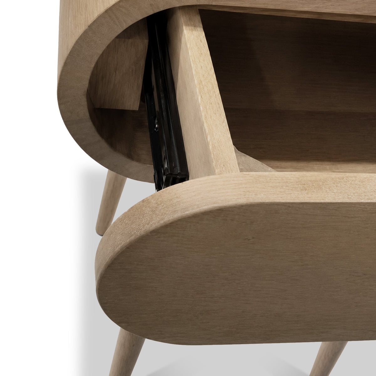 Cleo Light Stain Mango Bedside Table