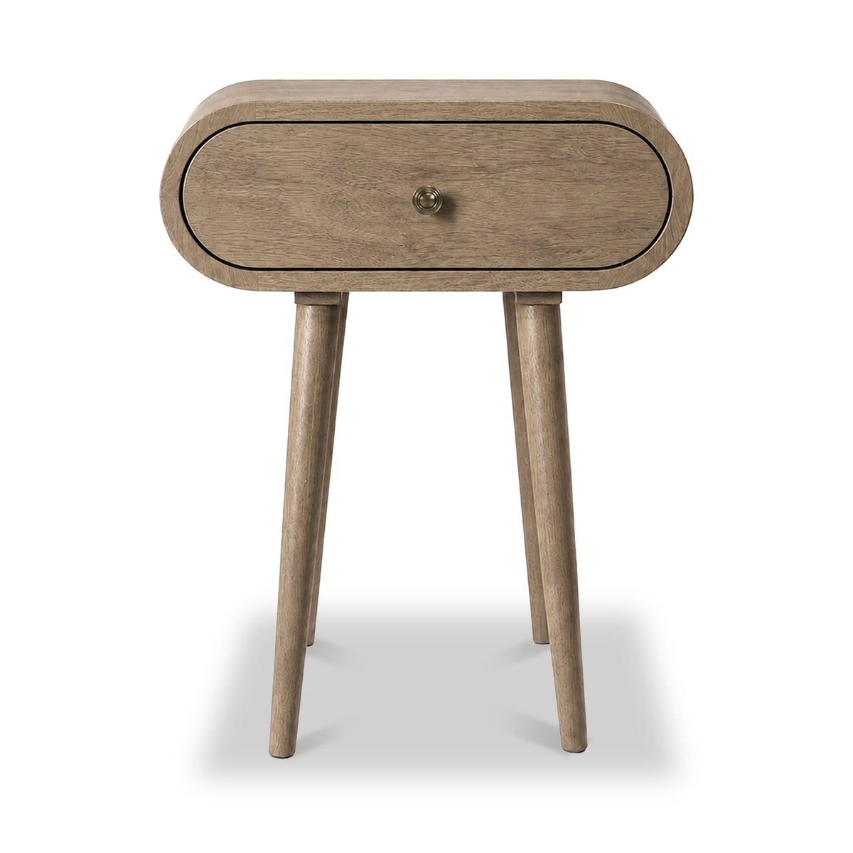 Cleo Light Stain Mango Bedside Table