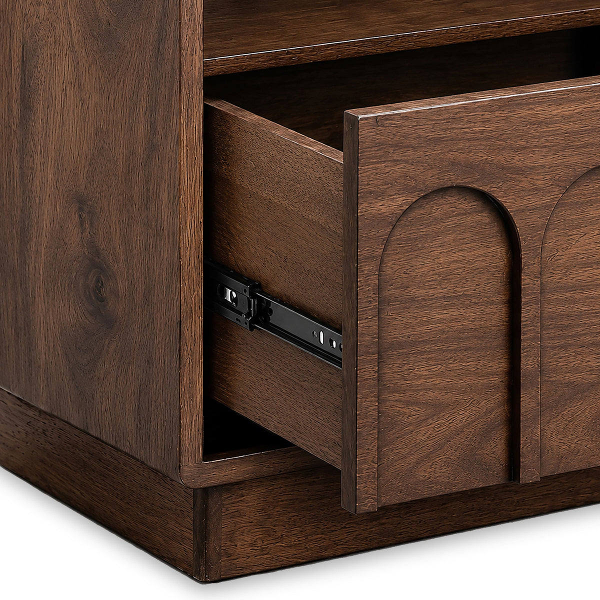 Rowan Dark Stain Mango Bedside Table