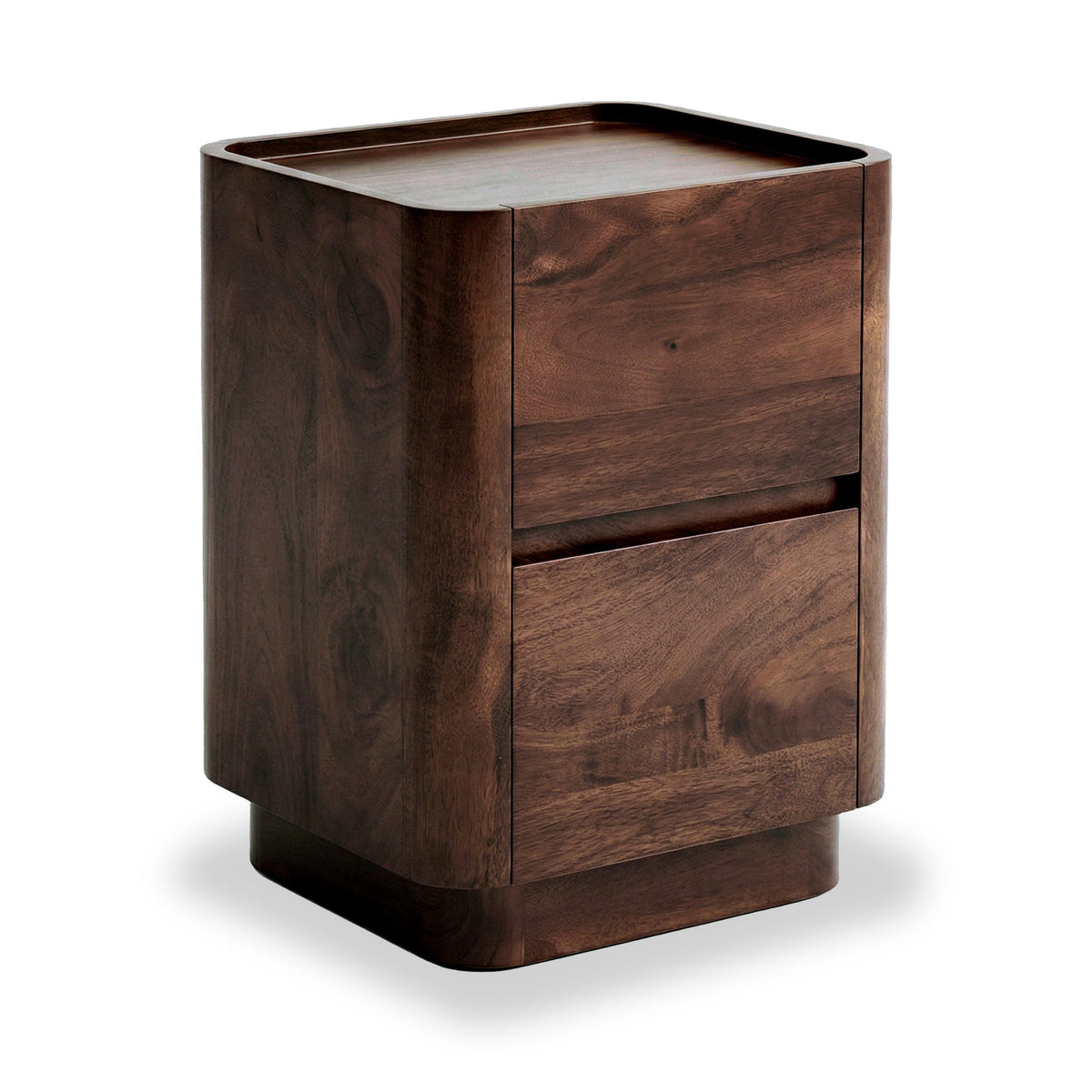 Soren Dark Stain Mango Bedside Table