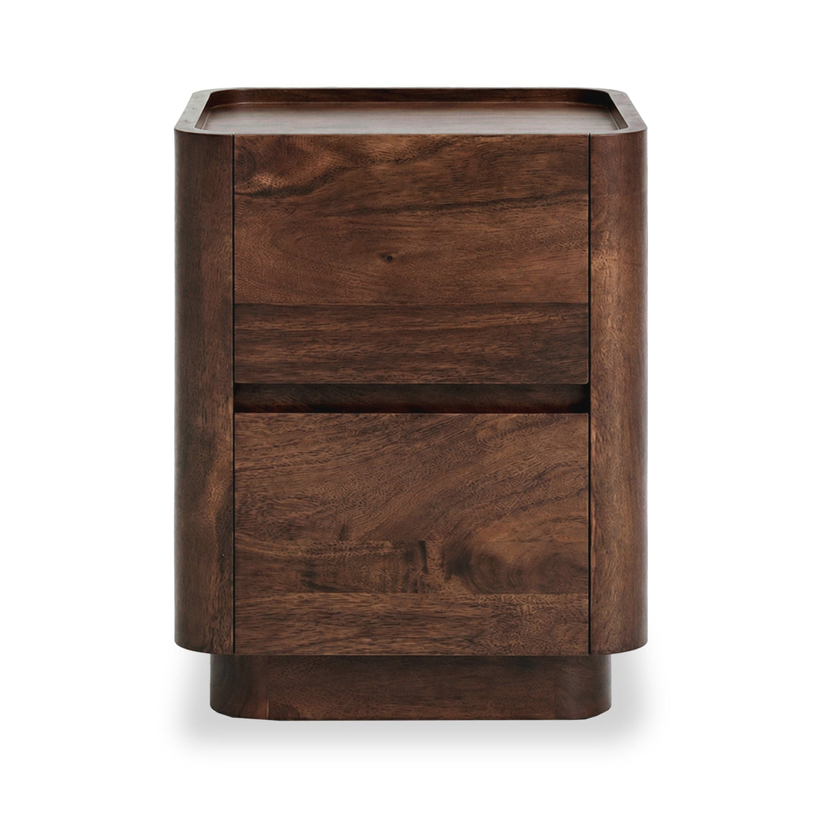 Soren Dark Stain Mango Bedside Table