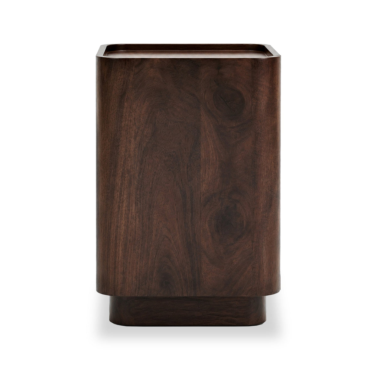 Soren Dark Stain Mango Bedside Table
