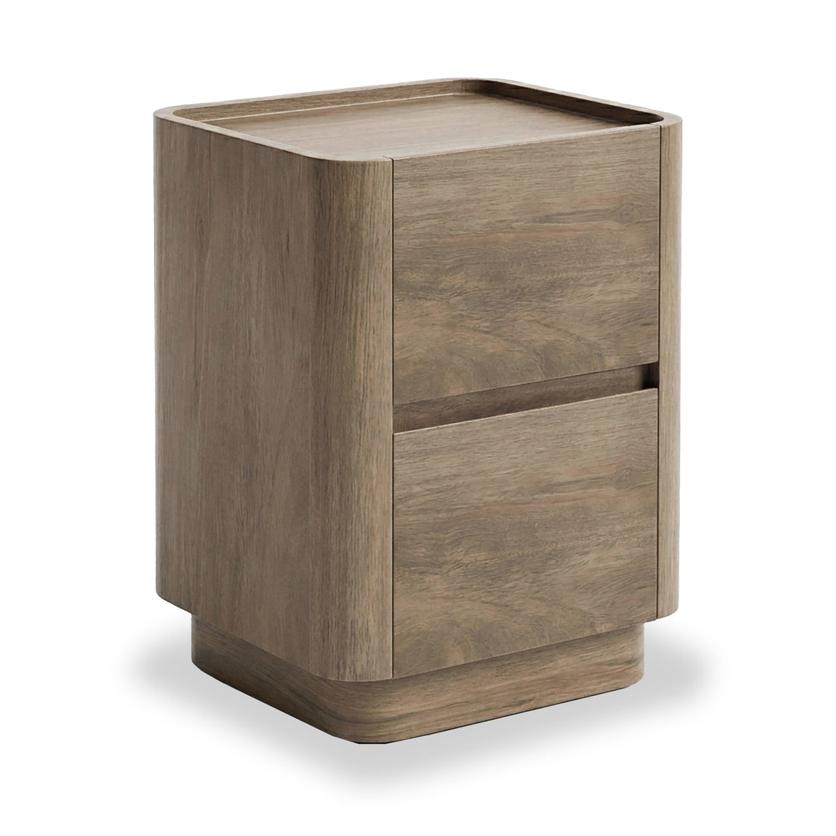 Soren Light Stain Mango Bedside Table