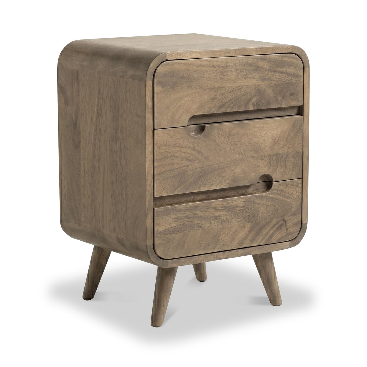 Maeve Light Stain Mango Bedside Table