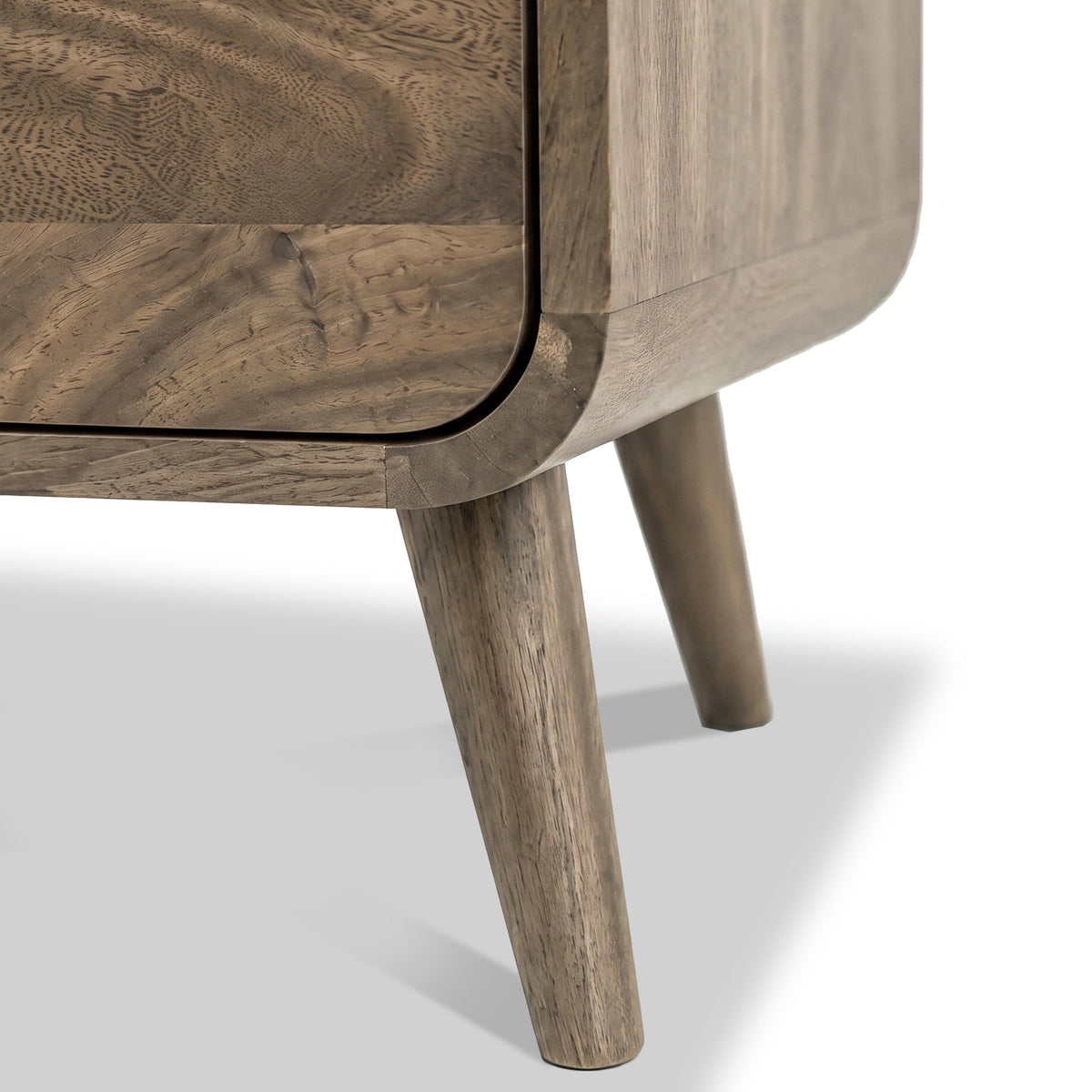Maeve Light Stain Mango Bedside Table