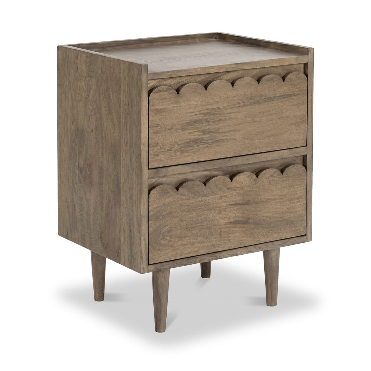 Marlow Light Stain Mango Bedside Table