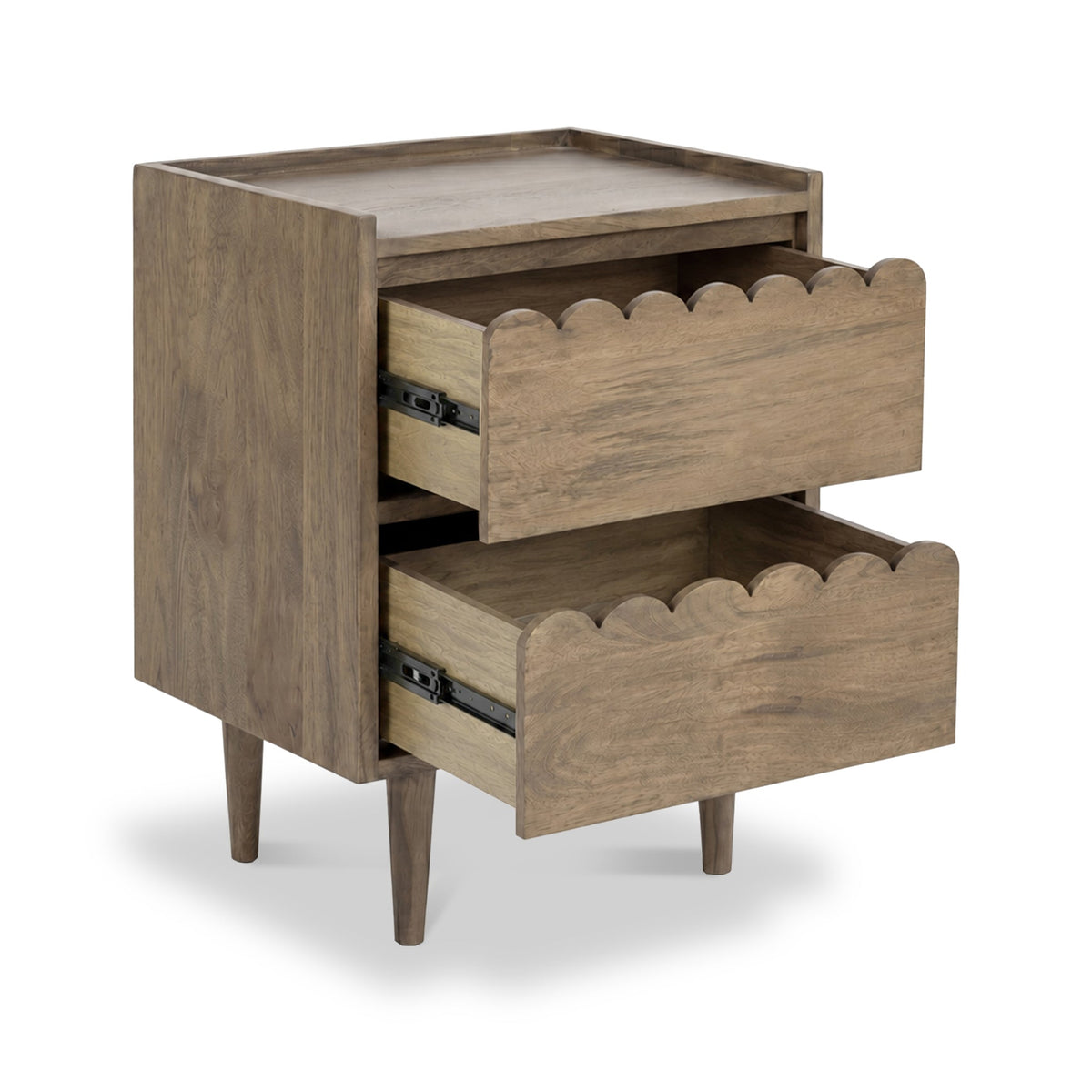 Marlow Light Stain Mango Bedside Table