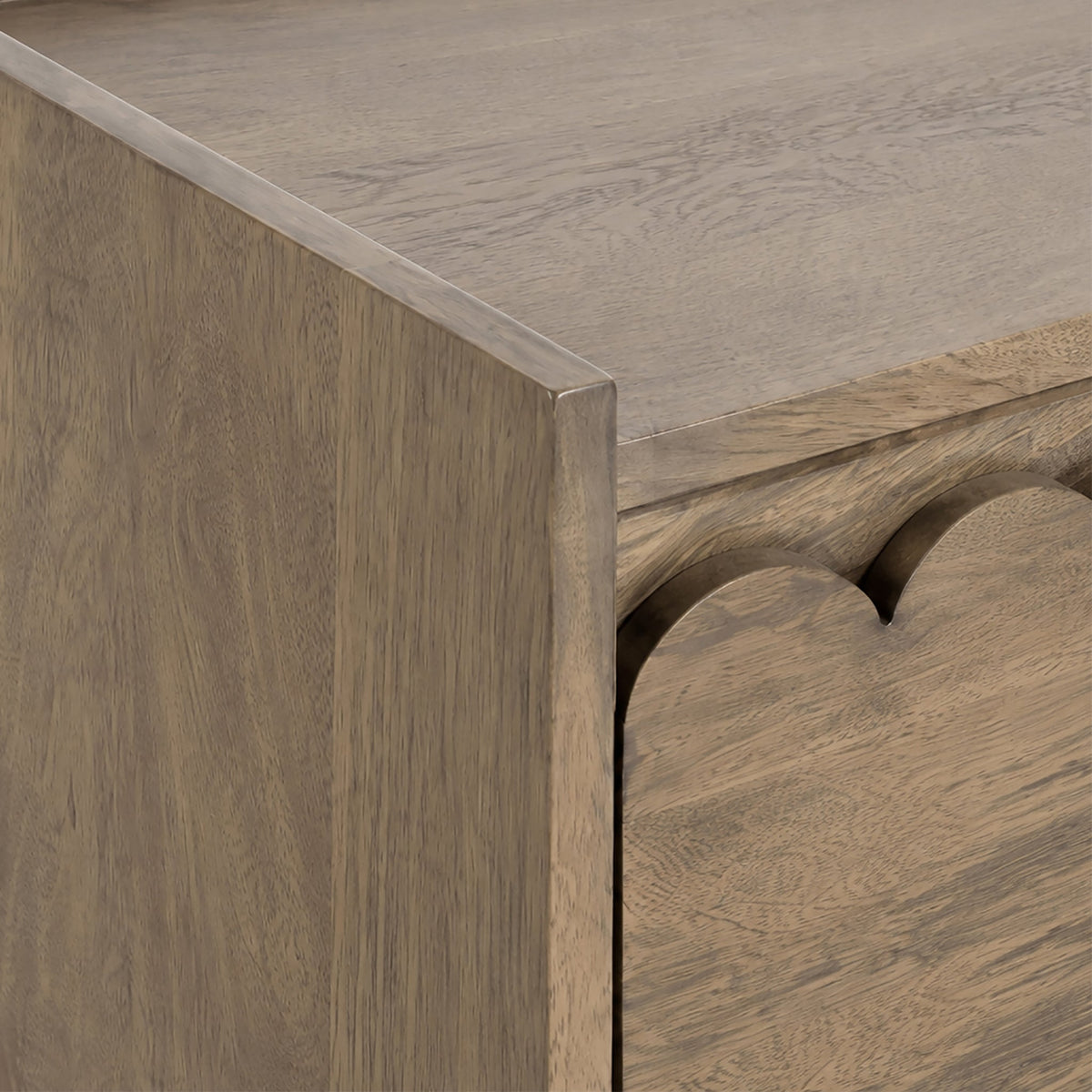 Marlow Light Stain Mango Bedside Table