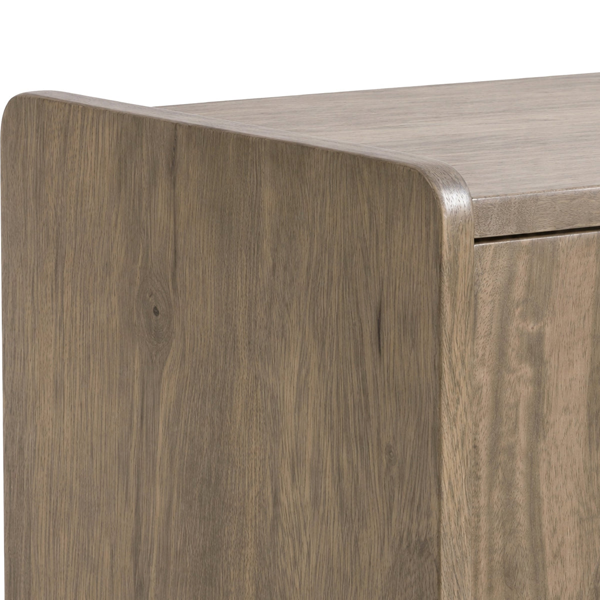 Selby Light Stain Mango Bedside Table with Door