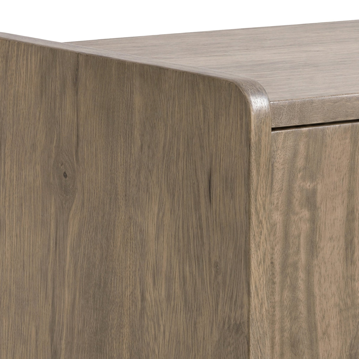 Como Light Stain Mango Bedside Table