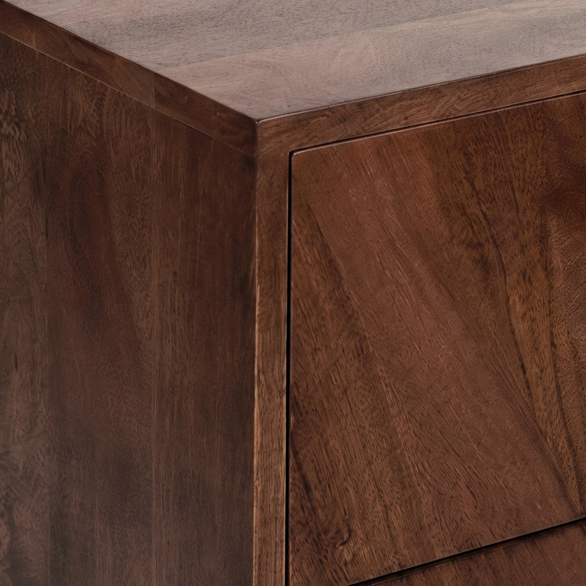 Orla Dark Stain Mango Bedside Table