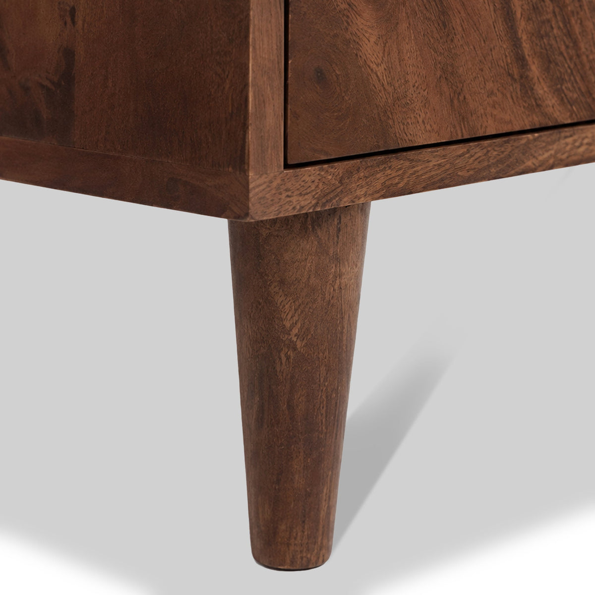 Orla Dark Stain Mango Bedside Table