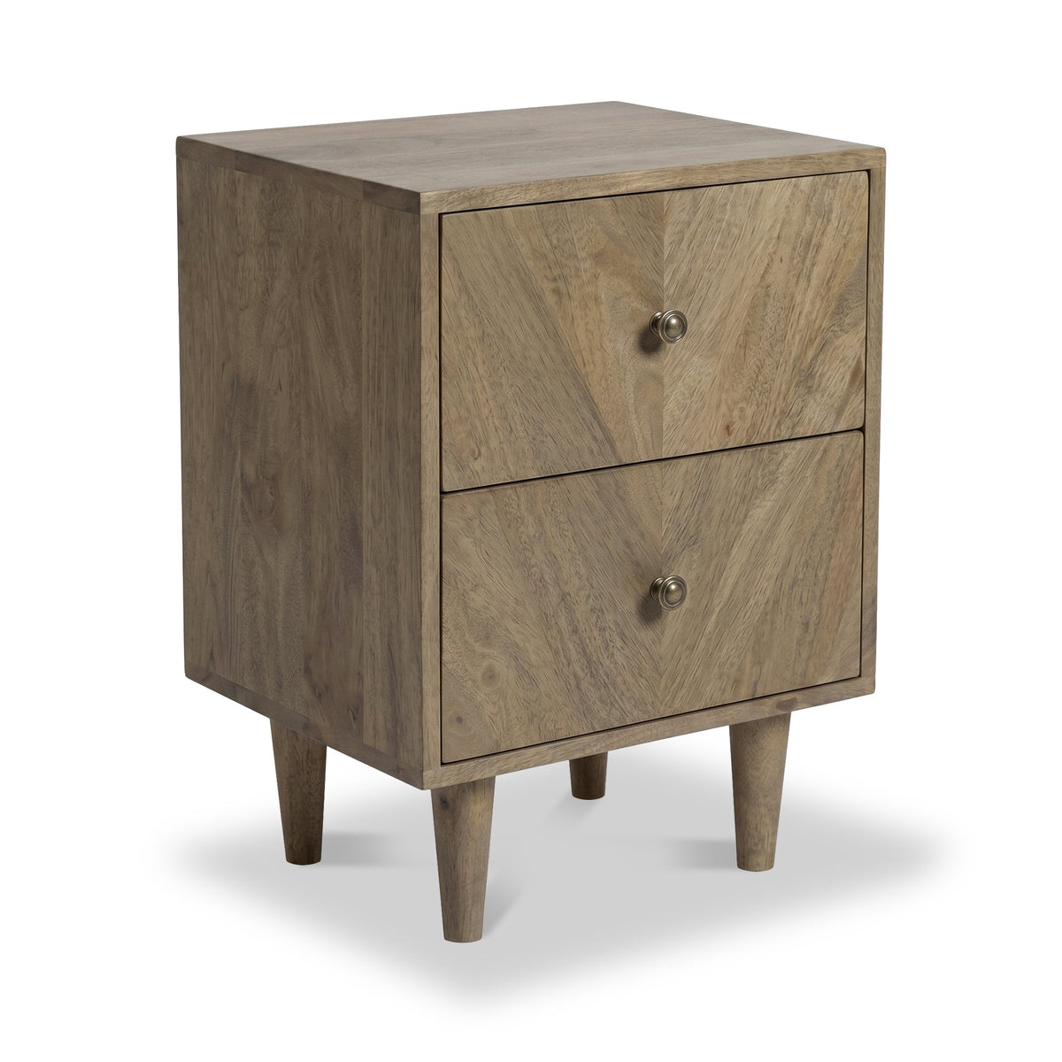Orla Light Stain Mango Bedside Table