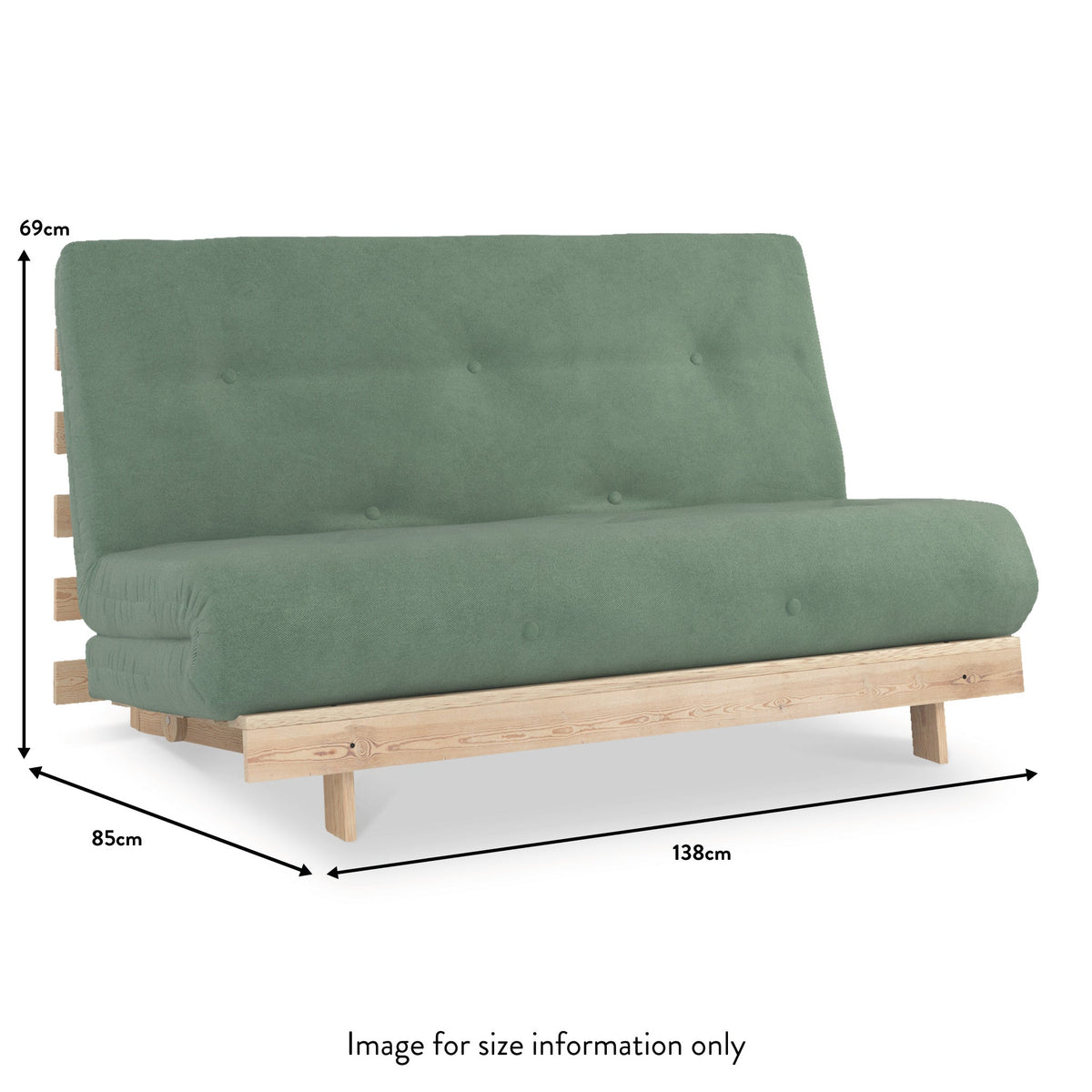 Maggie Double Futon Sofa Bed