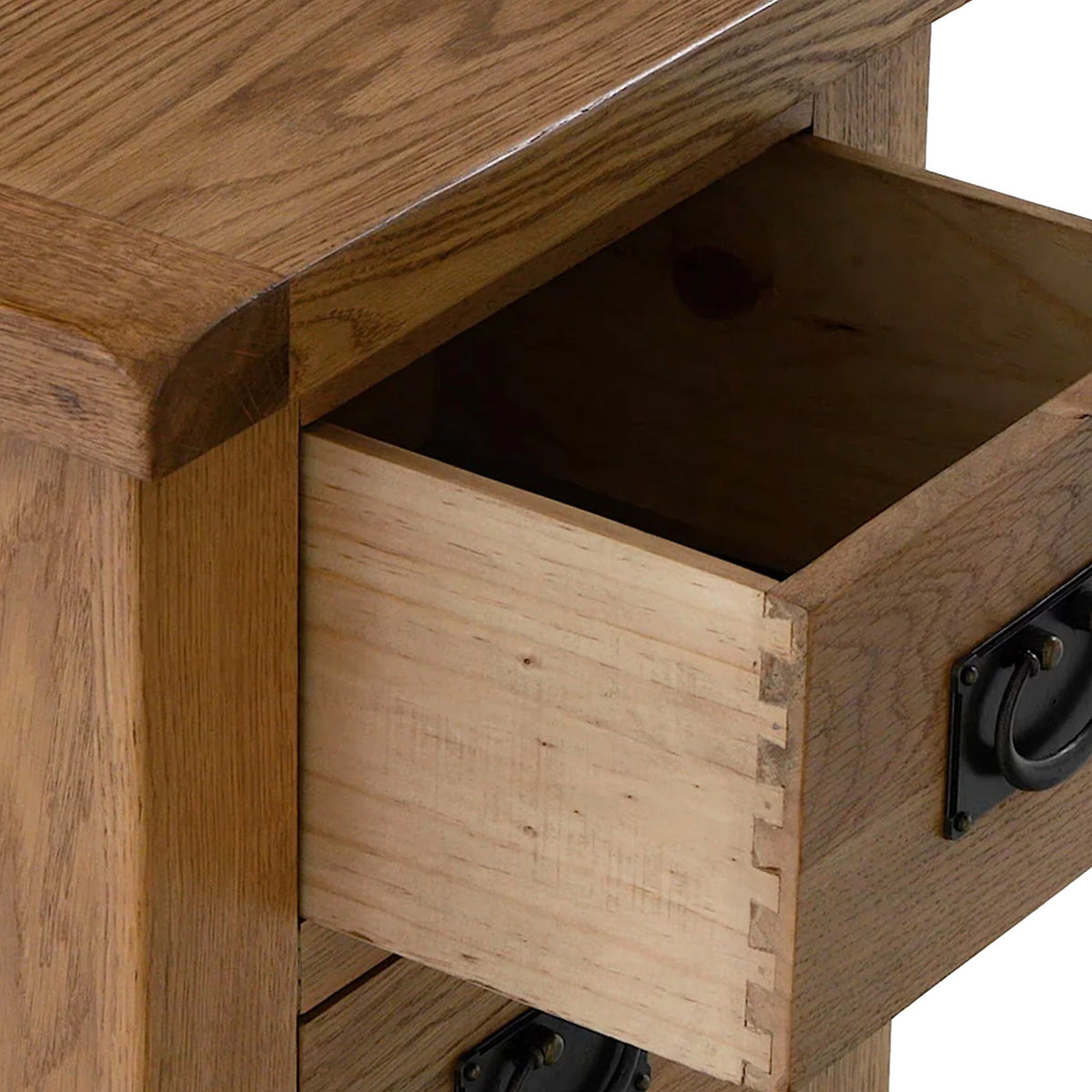 Zelah Oak Bedside Table
